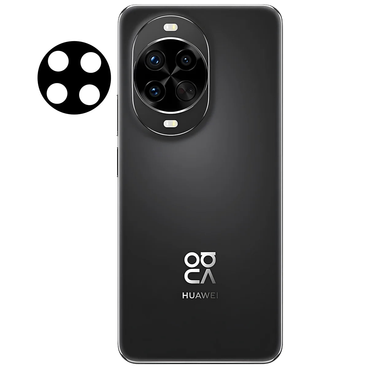 Gehärtetes Glas für die Kamera für Huawei nova 14 Pro, Bizon Glass Lens, 2 Stück