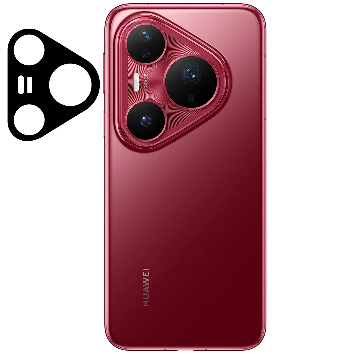 Gehärtetes Glas für die Kamera für Huawei Pura 80 Pro / Pro Plus, Bizon Glass Lens, 2 Stück