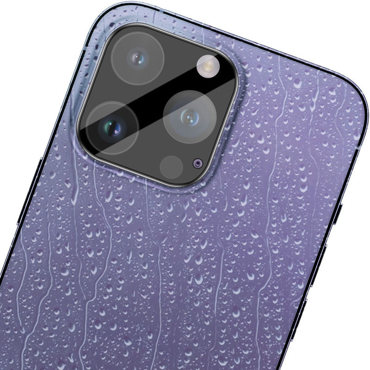 Gehärtetes Glas für die Kamera für iPhone 16 Pro / Pro Max, Bizon Glass Silk Lens, 2 Stück