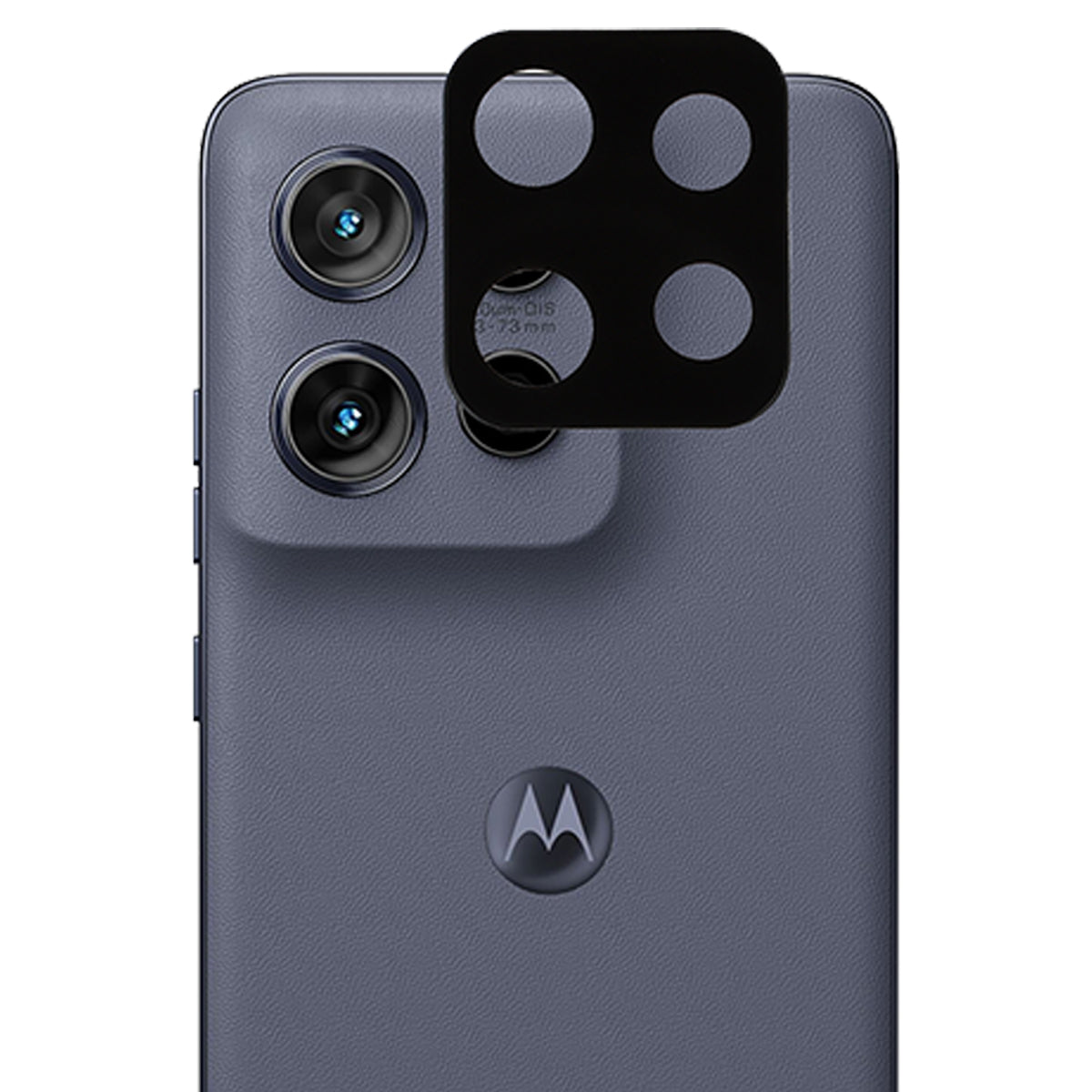 Gehärtetes Glas für die Kamera für Motorola Edge 50 Neo, Bizon Glass Silk Lens, 2 Stück