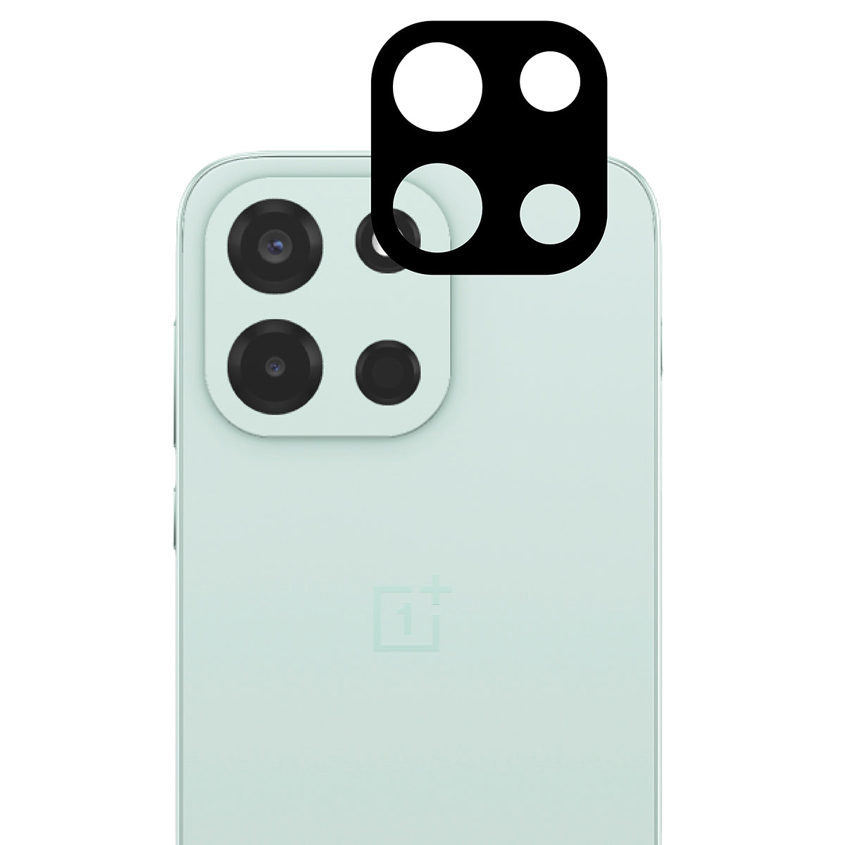 Gehärtetes Glas für die Kamera für OnePlus Nord 6, Bizon Glass Lens, 2 Stück