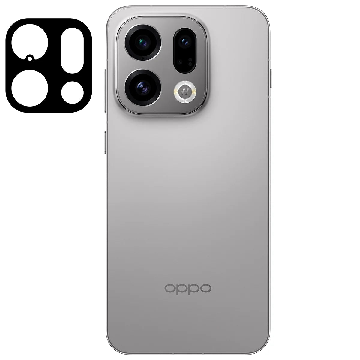 Gehärtetes Glas für die Kamera für Oppo Find X9, Bizon Glass Lens, 2 Stück