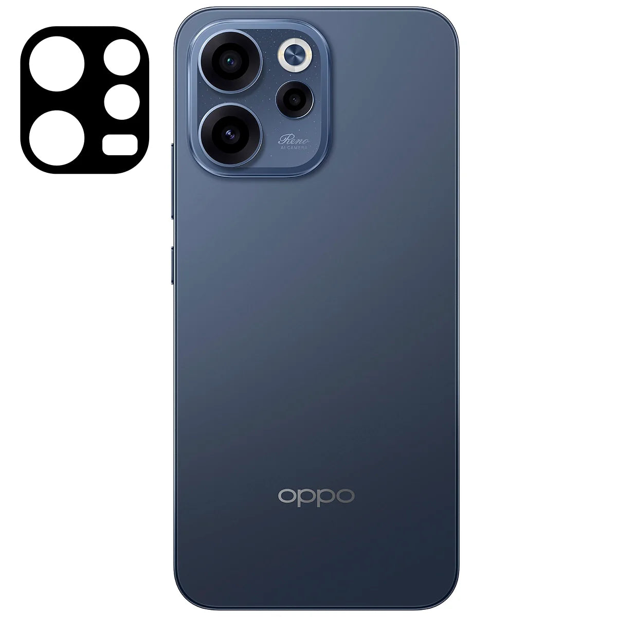 Gehärtetes Glas für die Kamera für Oppo Reno 15 F / FS, Bizon Glass Lens, 2 Stück