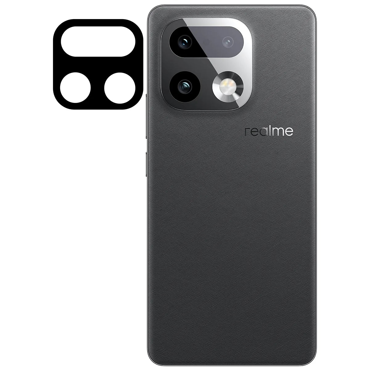 Gehärtetes Glas für die Kamera für Realme 16 Pro Plus 5G, Bizon Glass Lens, 2 Stück