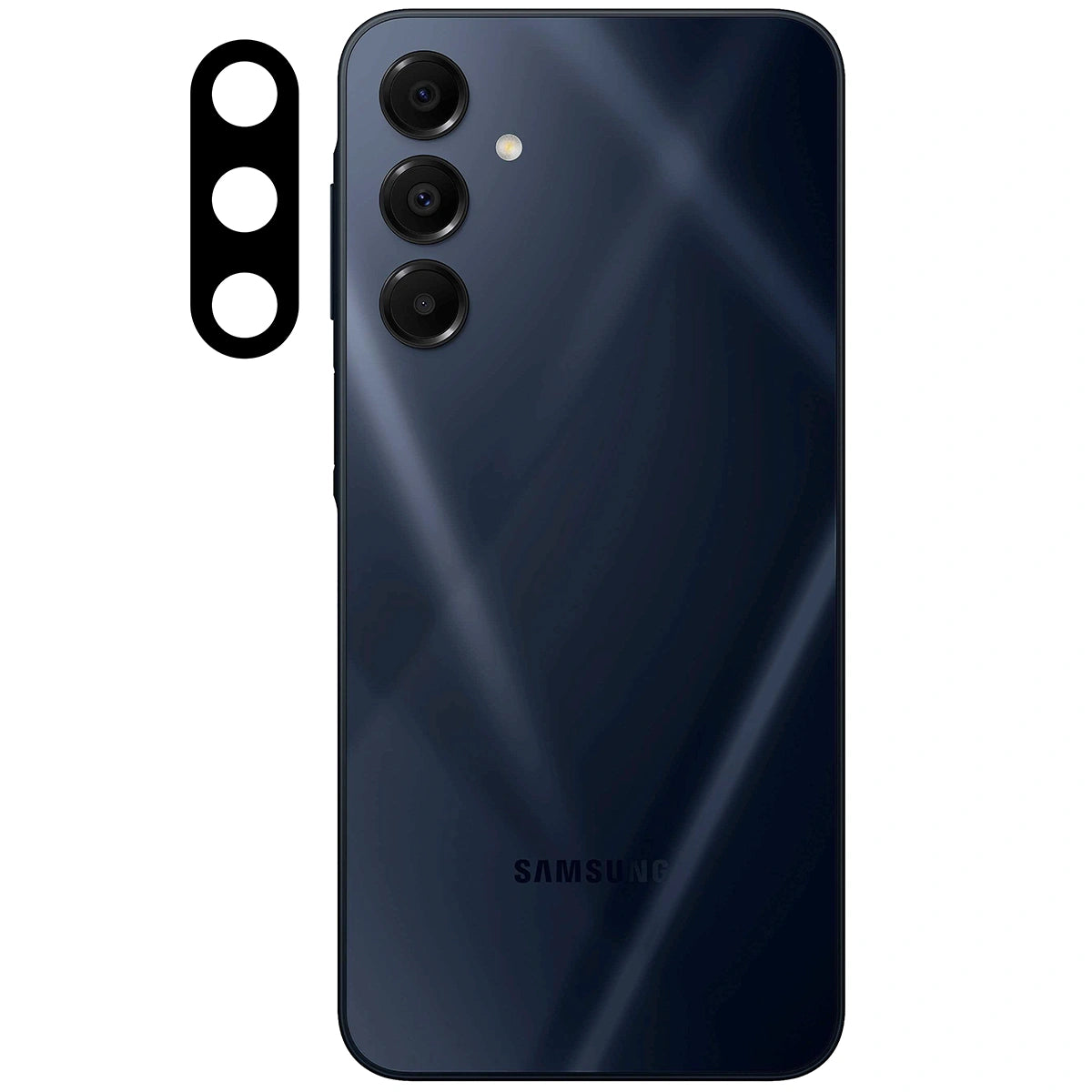Gehärtetes Glas für die Kamera für Galaxy A16 4G/5G, Bizon Glass Silk Lens, 2 Stück
