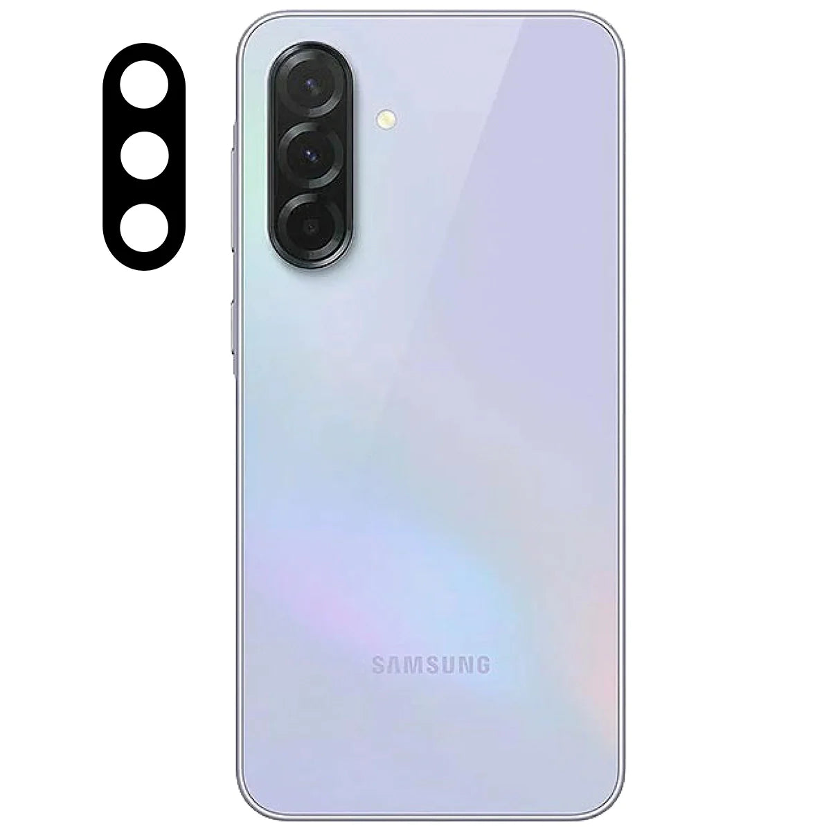 Gehärtetes Glas für die Kamera für Galaxy A37 5G, Bizon Glass Lens, 2 Stück