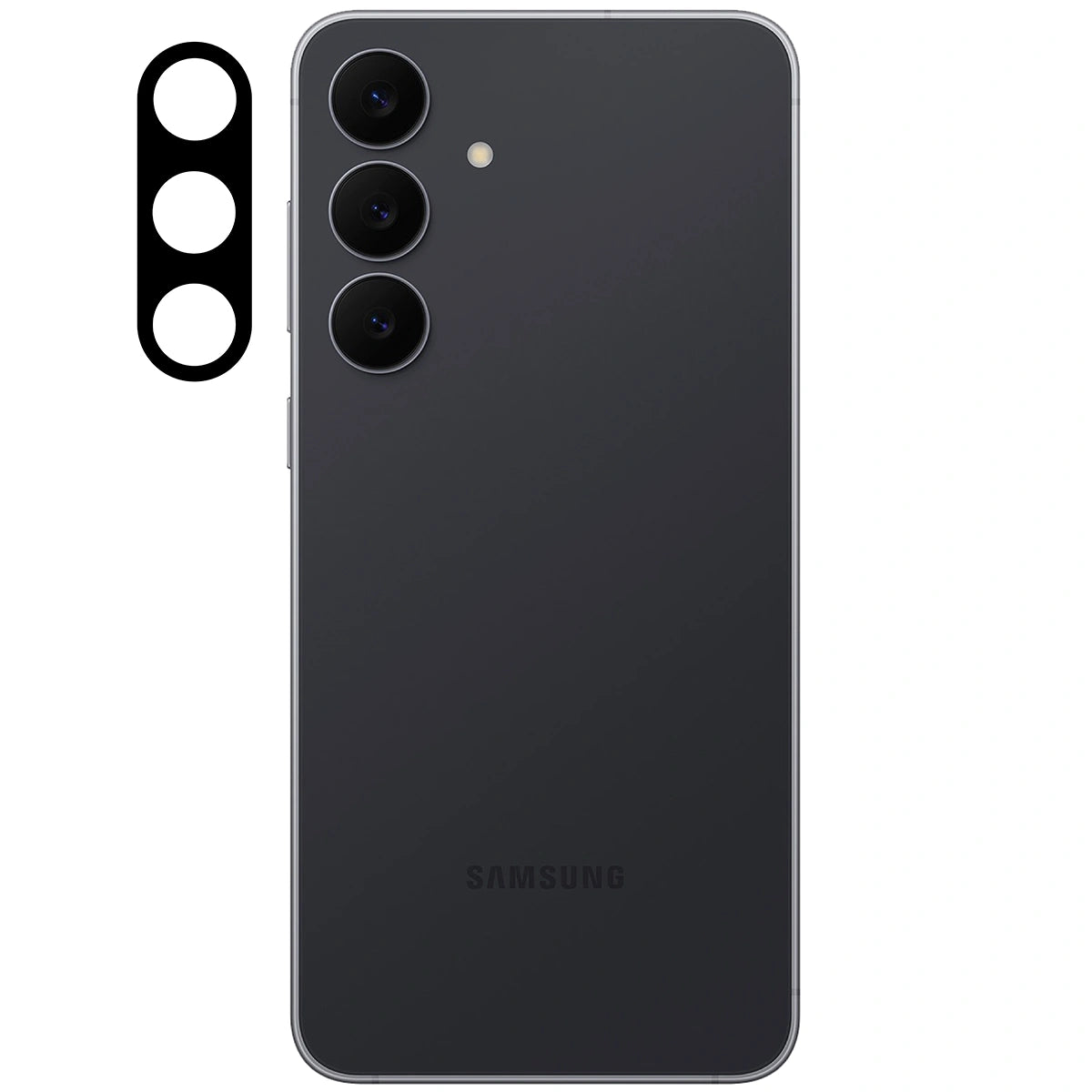 Gehärtetes Glas für die Kamera für Galaxy S25 FE, Bizon Glass Lens, 2 Stück