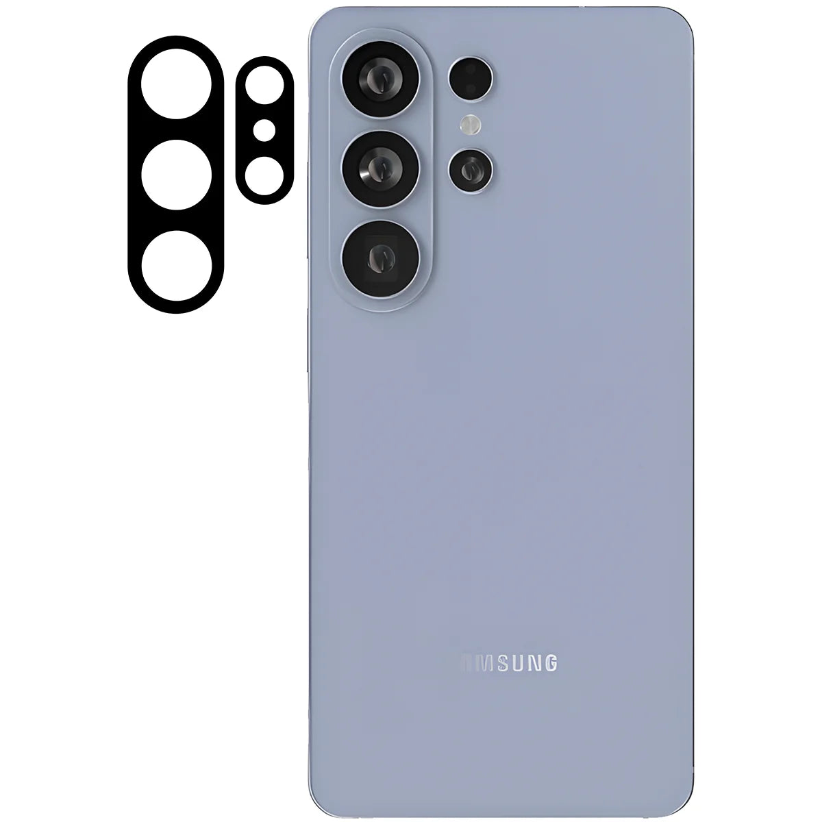 Gehärtetes Glas für die Kamera für Galaxy S26 Ultra, Bizon Glass Lens, 2 Stück