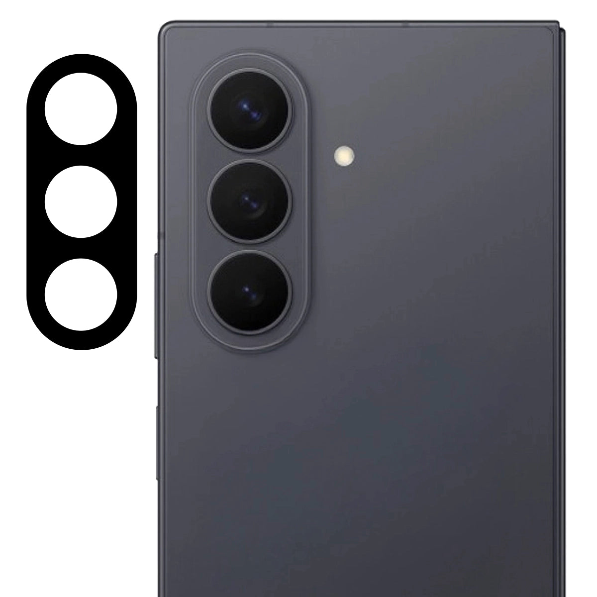 Gehärtetes Glas für die Kamera für Galaxy Z Fold8 Ultra, Bizon Glass Lens, 2 Stück
