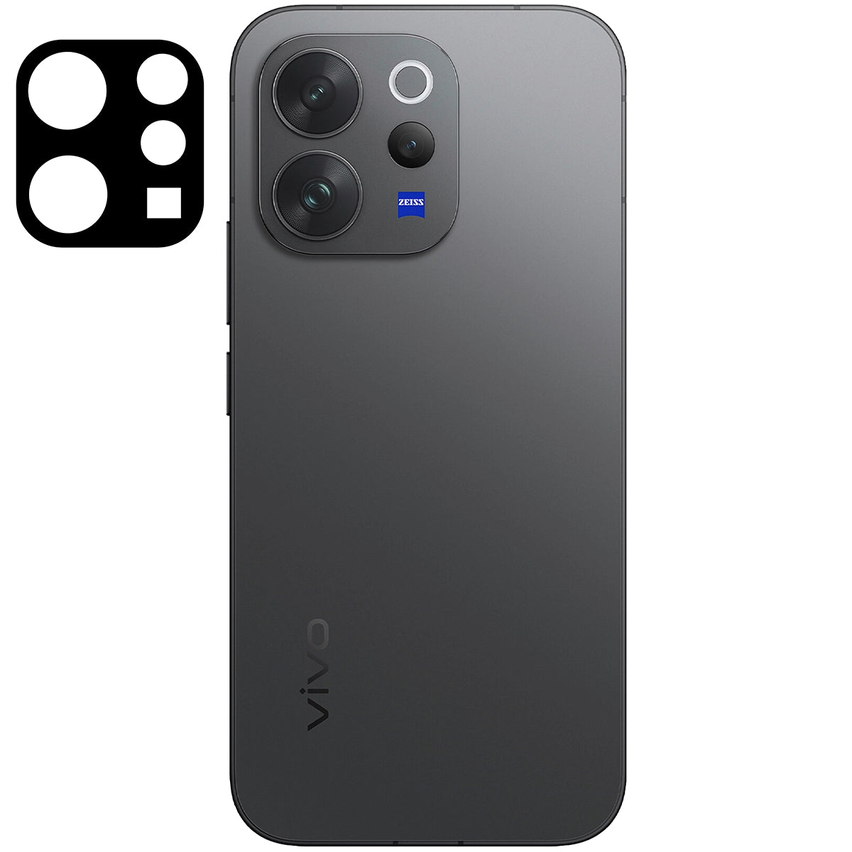 Gehärtetes Glas für die Kamera für Vivo V70 5G, Bizon Glass Lens, 2 Stück