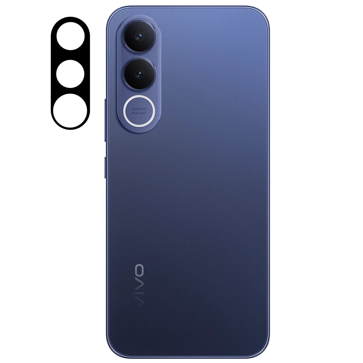 Gehärtetes Glas für die Kamera für Vivo V70 FE 5G, Bizon Glass Lens, 2 Stück