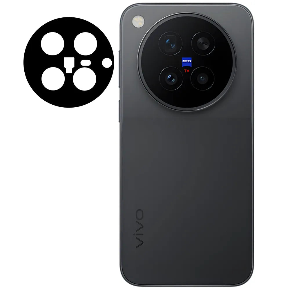 Gehärtetes Glas für die Kamera für Vivo X500 Pro, Bizon Glass Lens, 2 Stück (2/5)
