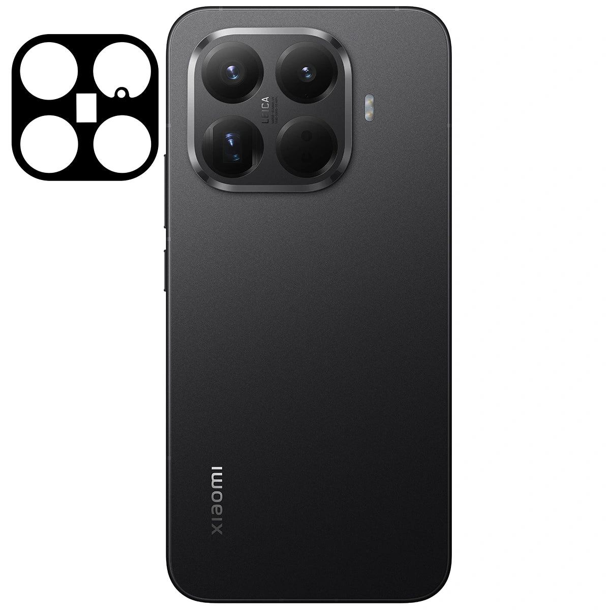 Gehärtetes Glas für die Kamera für Xiaomi 15T Pro, Bizon Glass Lens, 2 Stück