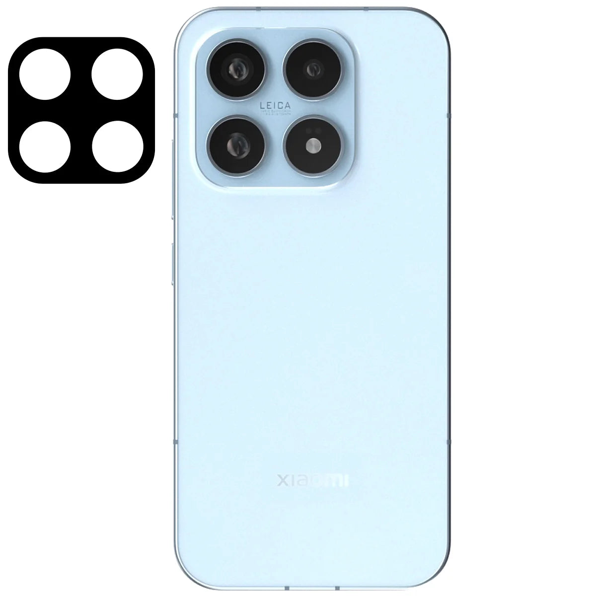 Gehärtetes Glas für die Kamera für Xiaomi 17, Bizon Glass Lens, 2 Stück