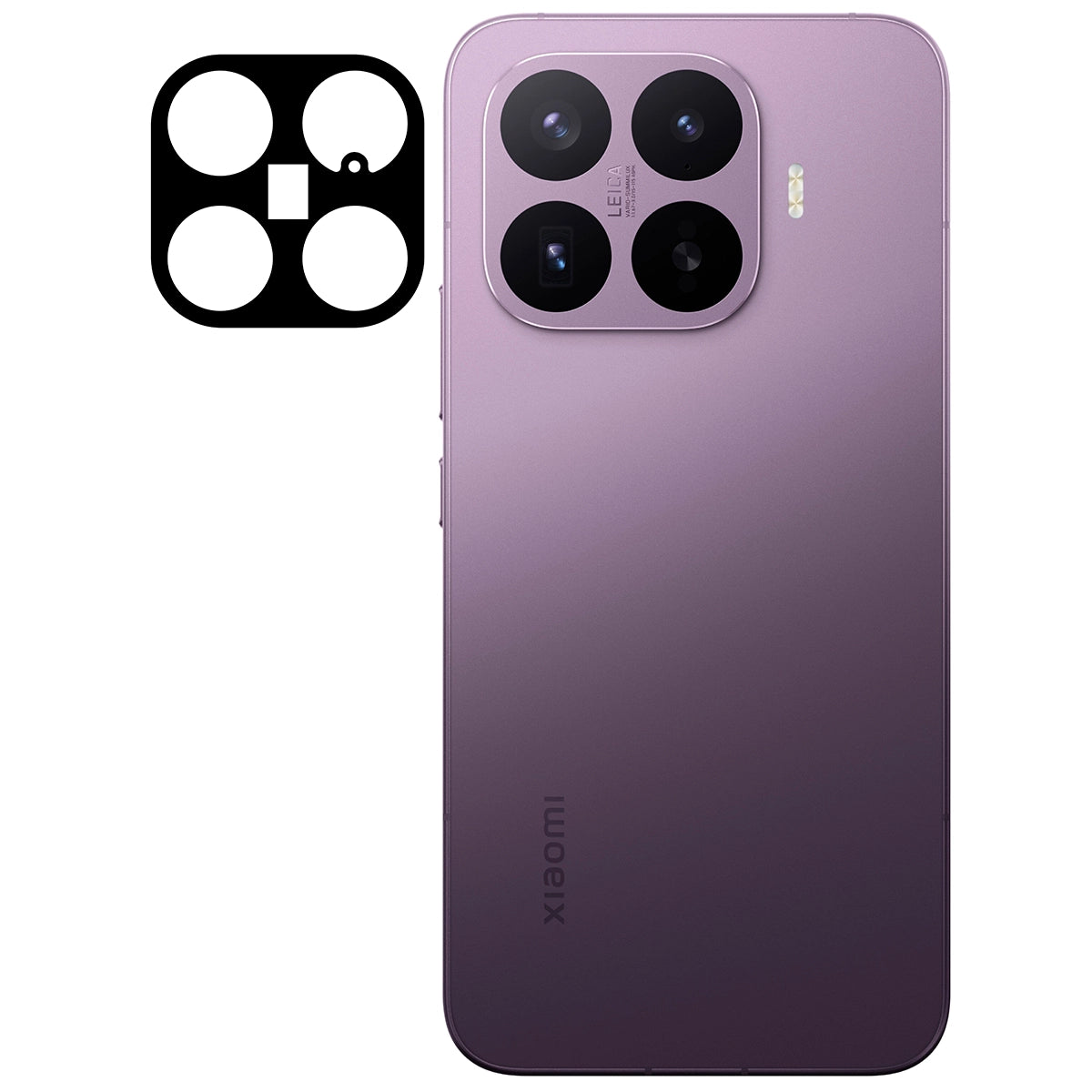 Gehärtetes Glas für die Kamera für Xiaomi 17T Pro, Bizon Glass Lens, 2 Stück