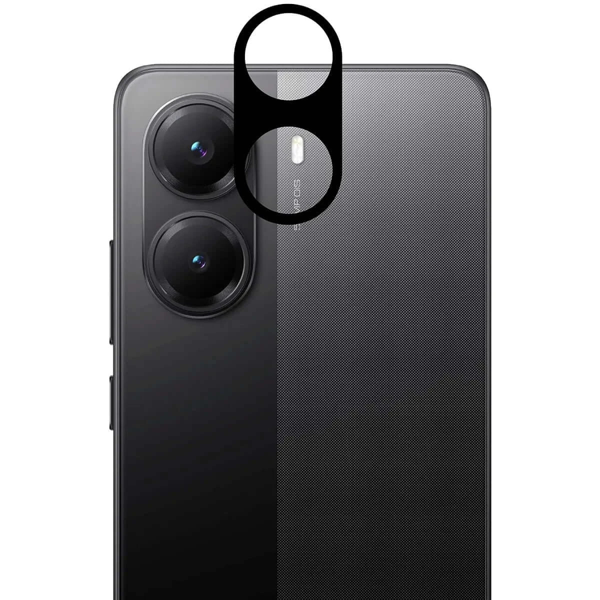 Gehärtetes Glas für die Kamera für Xiaomi Poco X7 Pro, Bizon Glass Silk Lens, 2 Stück