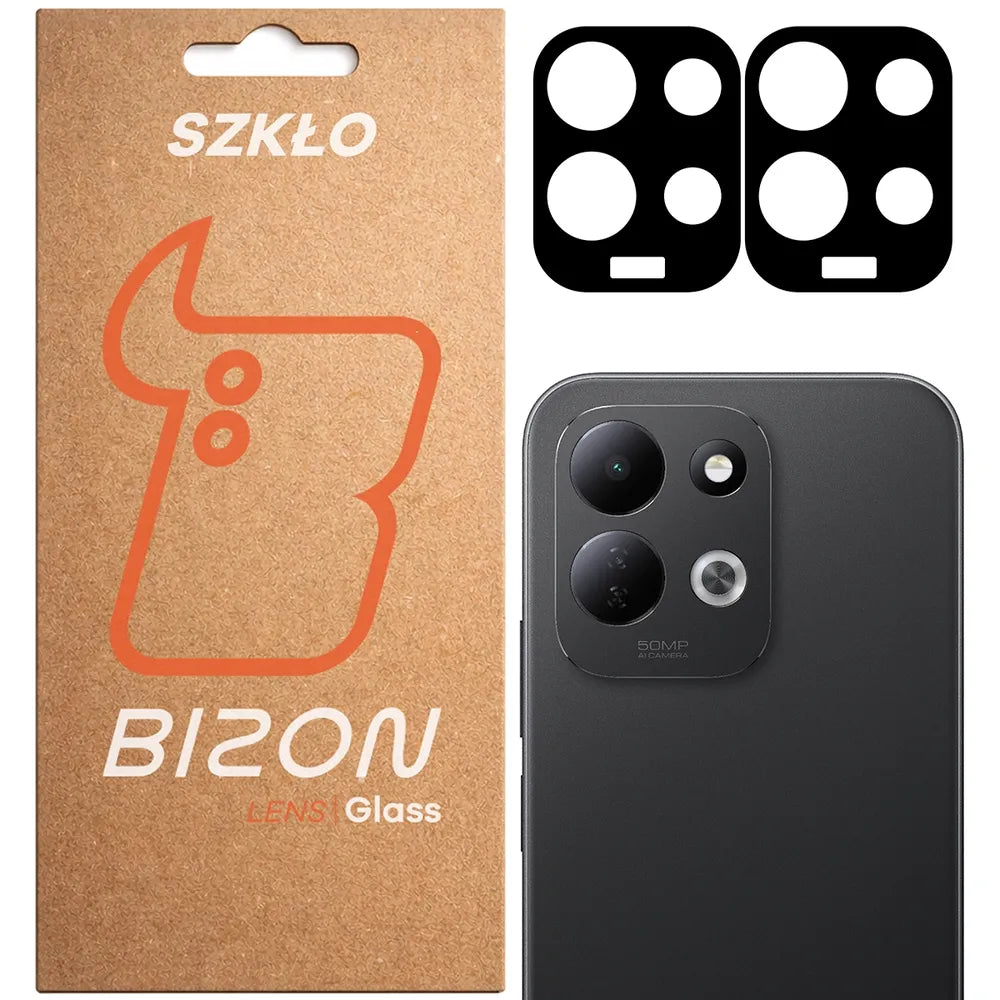 Gehärtetes Glas für die Kamera für Xiaomi Redmi 17 4G/5G, Bizon Glass Lens, 2 Stück (1/5)
