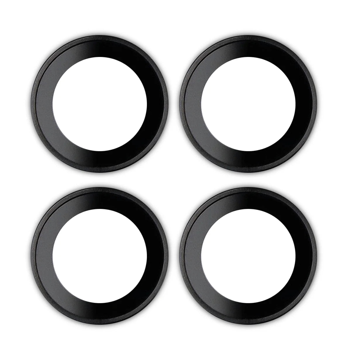 Glas für die Kamera für Xiaomi 17, Bizon Glass Snap Lens, 1 Set, Schwarzer Rahmen