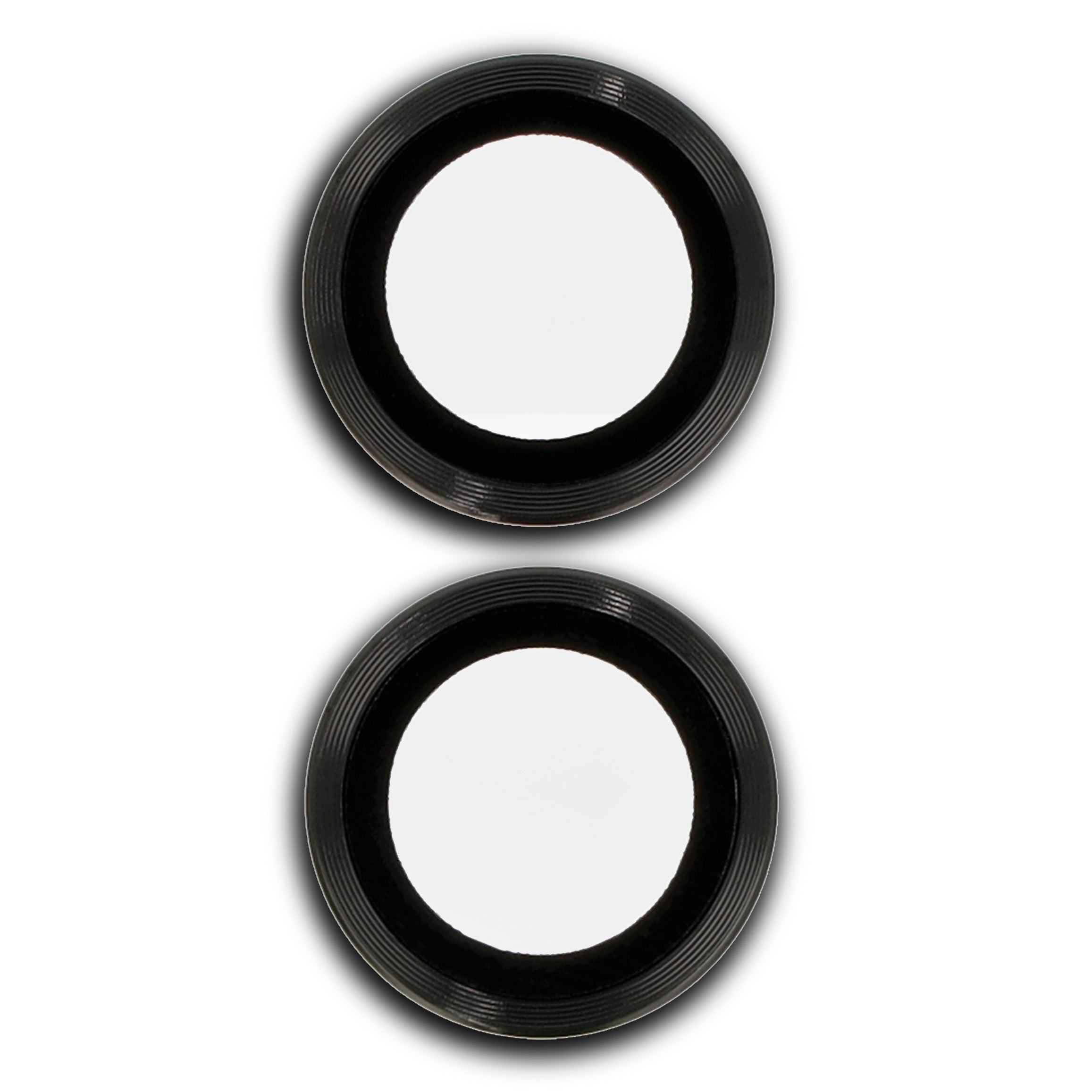 Gehärtetes Glas für die Kamera für Motorola Moto G35 5G, Bizon Glass Snap Lens, 1 Set, Schwarzer Rahmen
