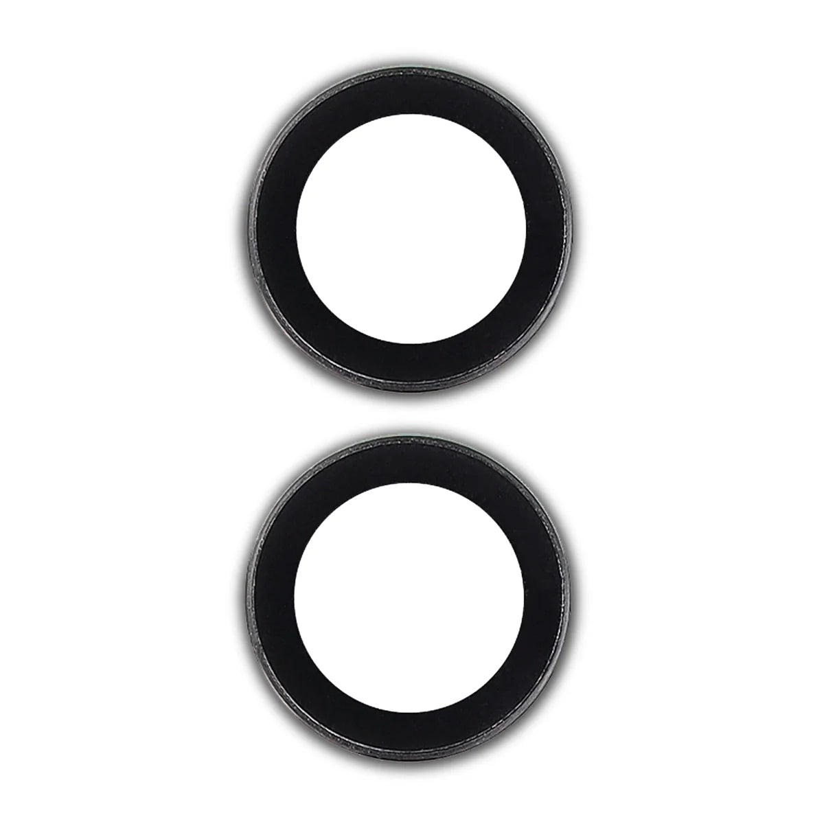 Glas für die Kamera für Motorola Moto G57 Power / G67 Power, Bizon Glass Snap Lens, 1 Set, Schwarzer Rahmen