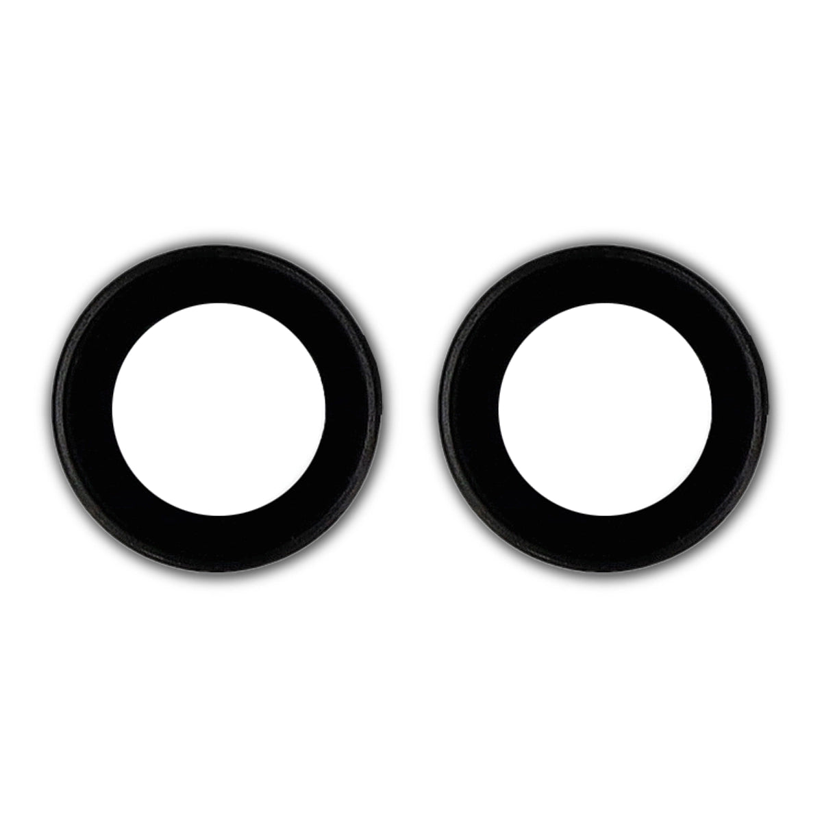 Glas für die Kamera für Motorola Razr 70, Bizon Glass Snap Lens, 1 Set, Schwarzer Rahmen
