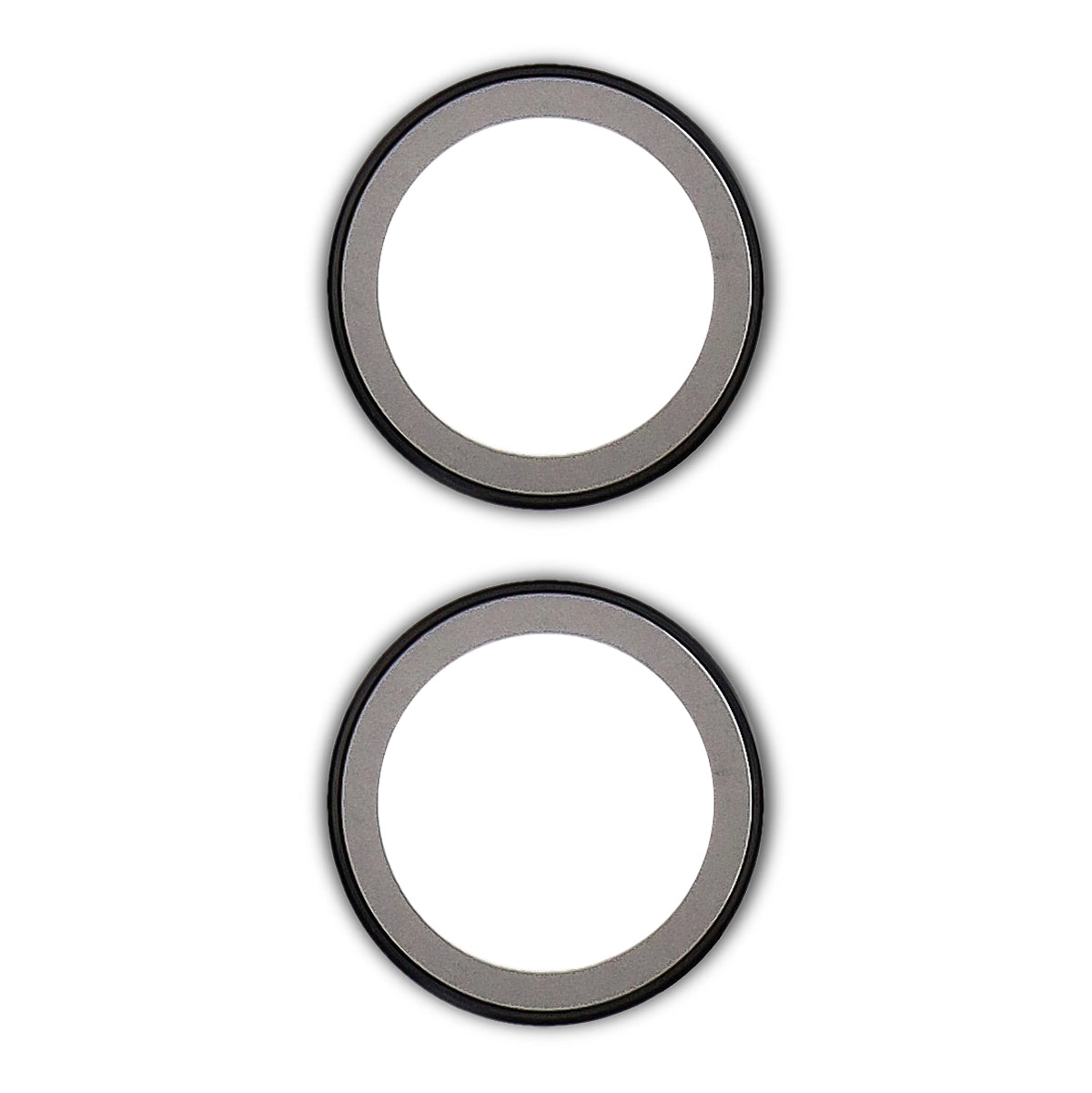 Glas für die Kamera für Oppo Reno16 F / Reno16 FS 5G, Bizon Glass Snap Lens, 1 Set, Schwarzer Rahmen