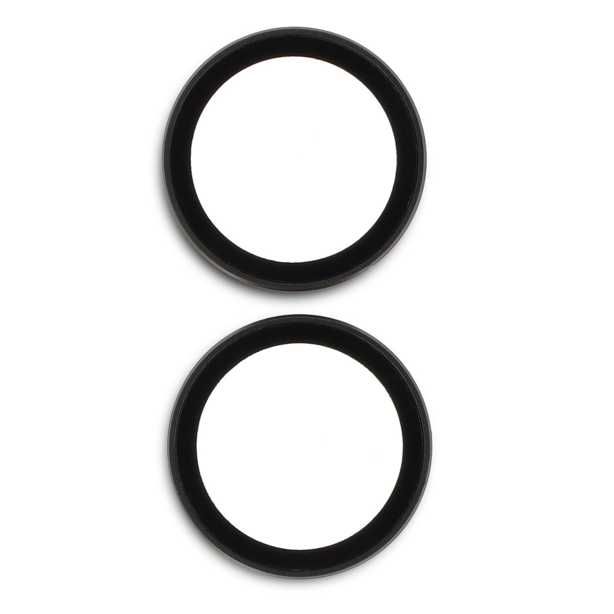 Glas für die Kamera für Oppo Reno13, Bizon Glass Snap Lens, 1 Set, Schwarzer Rahmen