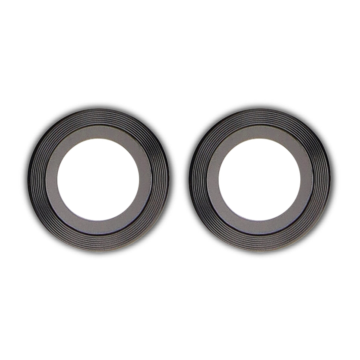 Glas für die Kamera für Galaxy Z Flip8, Bizon Glass Snap Lens, 1 Set, Schwarzer Rahmen