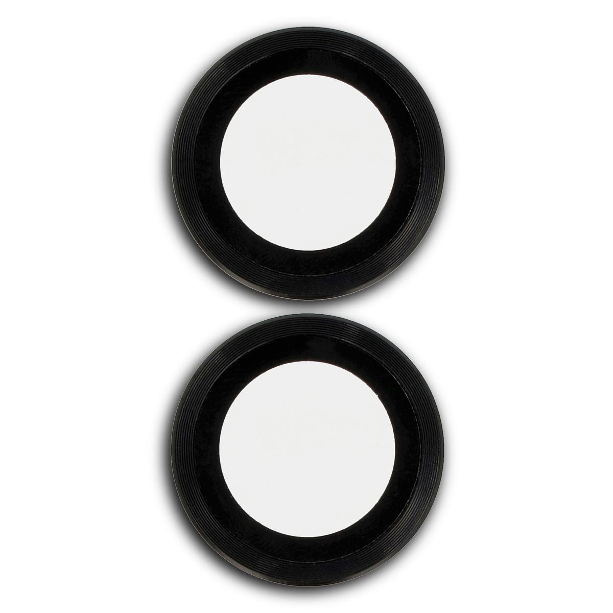 Glas für die Kamera für Xiaomi Poco F6, Bizon Glass Snap Lens, 1 Set, Schwarzer Rahmen