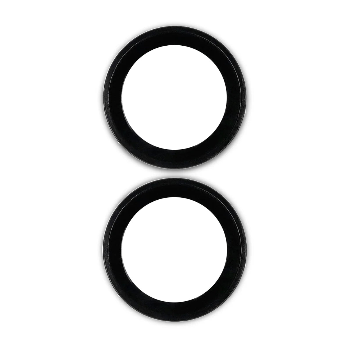 Glas für die Kamera für Xiaomi POCO X8 Pro, Bizon Glass Snap Lens, 1 Set, Schwarzer Rahmen