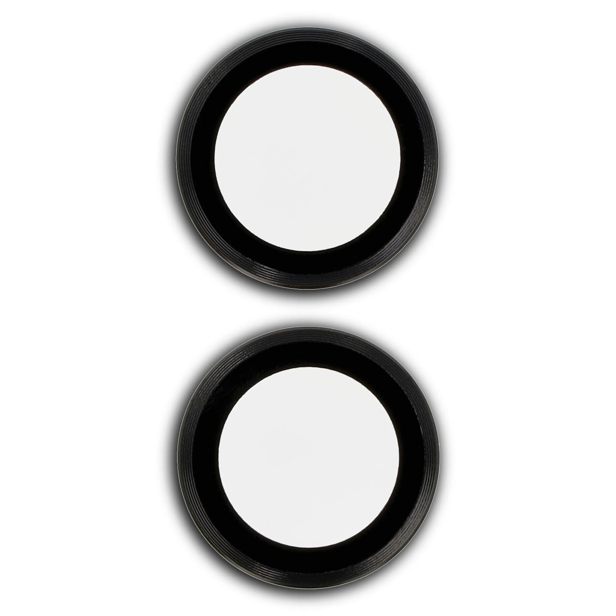 Glas für die Kamera für Xiaomi Redmi 13 4G, Bizon Glass Snap Lens, 1 Set, Schwarzer Rahmen