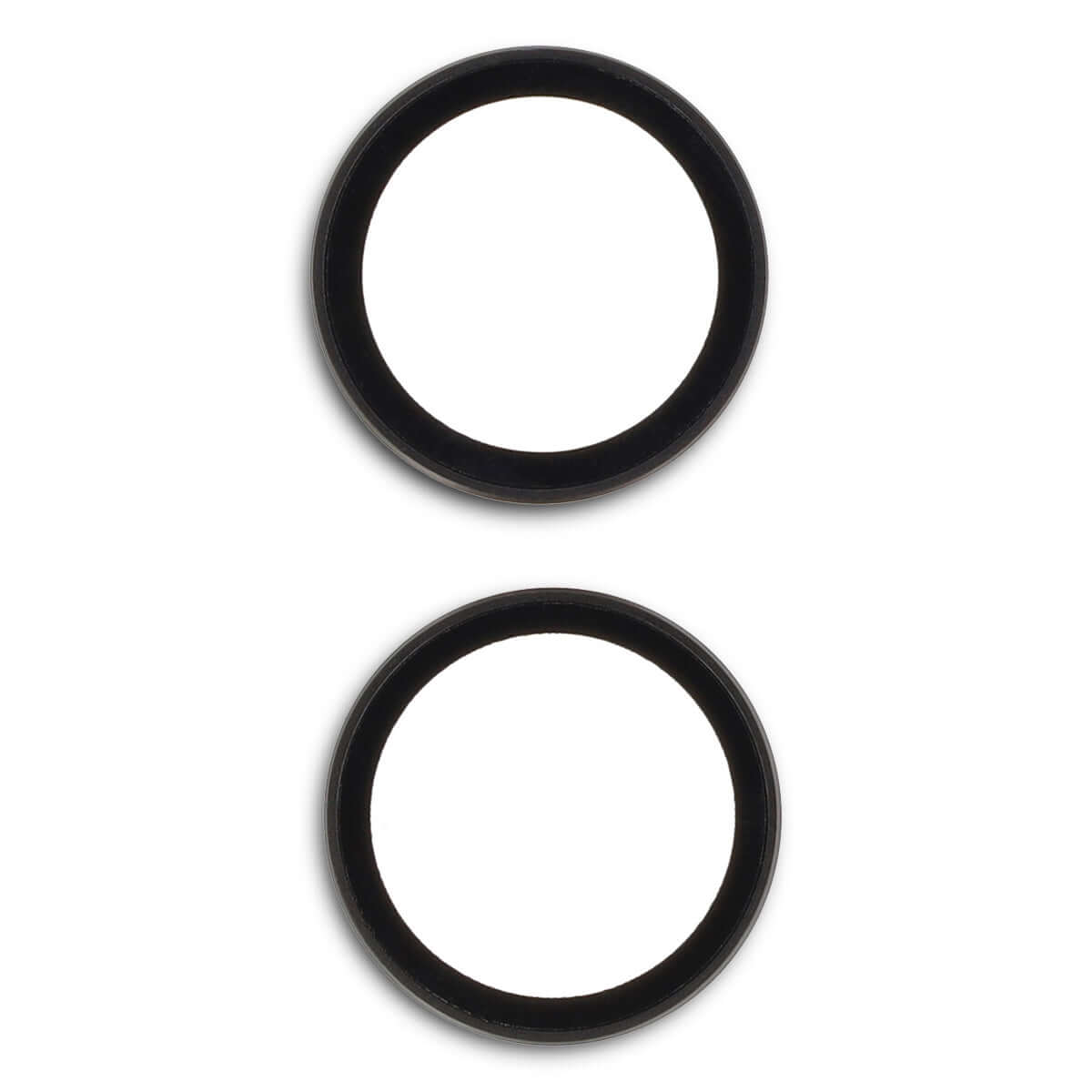 Glas für die Kamera für Oppo Reno13 F/FS, Bizon Glass Snap Lens, 1 Set, Schwarzer Rahmen