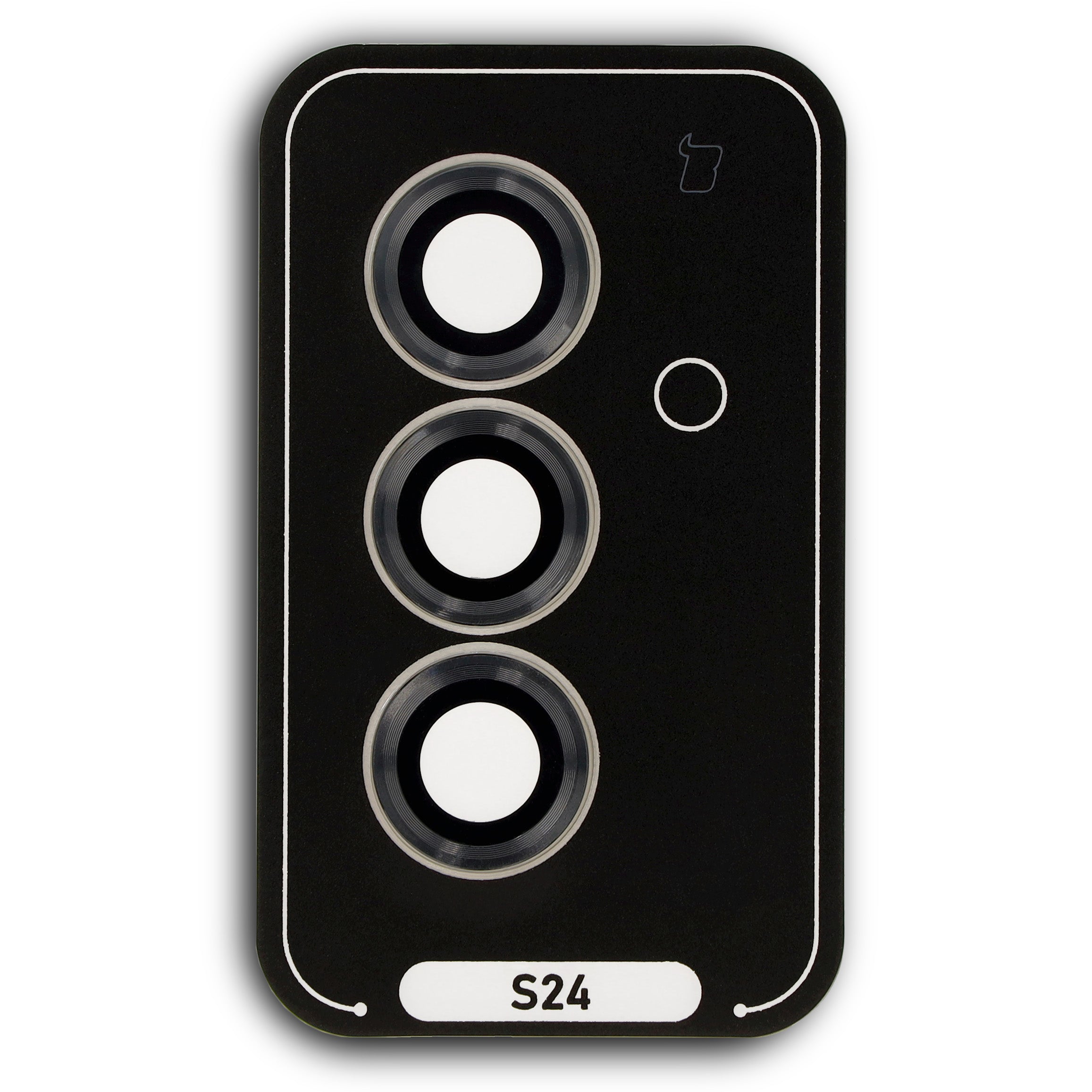 Bizon Glass Snap Lens - Gehärtetes Schutzglas mit Applikator für Samsung Galaxy S24 Kamera, 1 Set