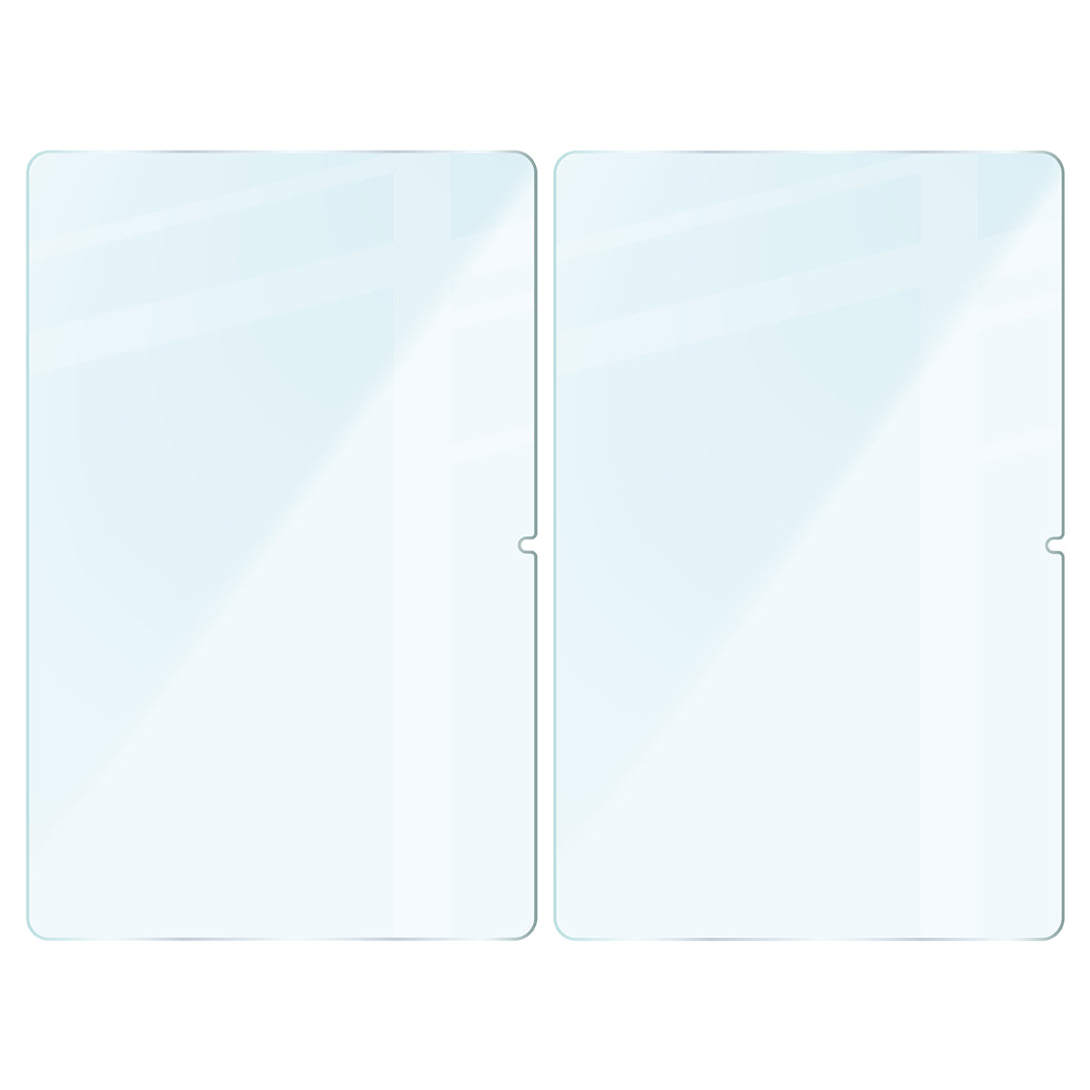 Gehärtetes Glas für Lenovo Idea Tab 11, Bizon Tab Glass Clear Duo, 2 Stück