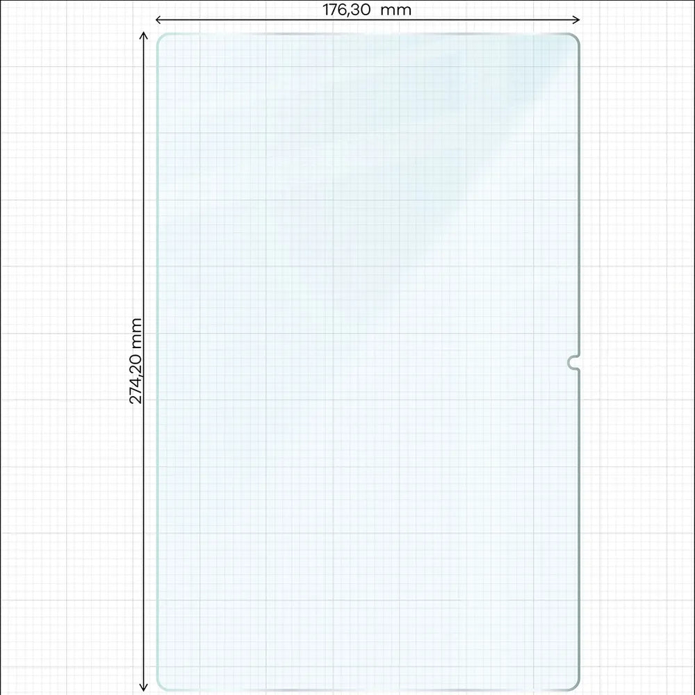 Gehärtetes Glas für Lenovo Tab Plus Gen. 2, Bizon Tab Glass Clear Duo, 2 Stück (2/4)