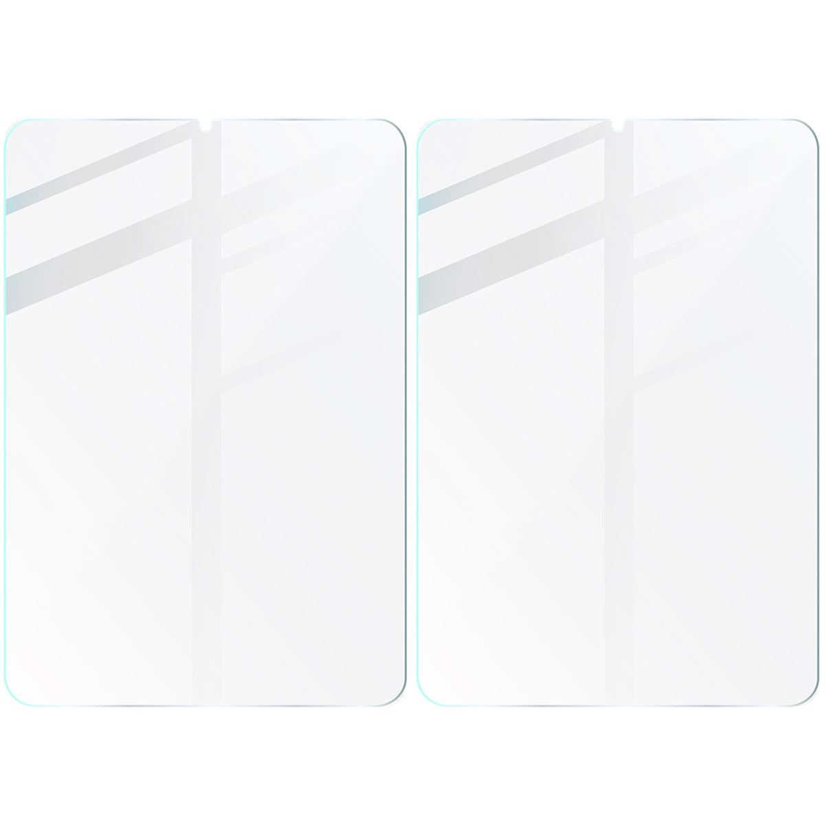 Gehärtetes Glas für iPad Mini 7 gen. 2024 / iPad Mini 6 gen. 2021, Bizon Glass Tab Clear Duo, 2 Stück