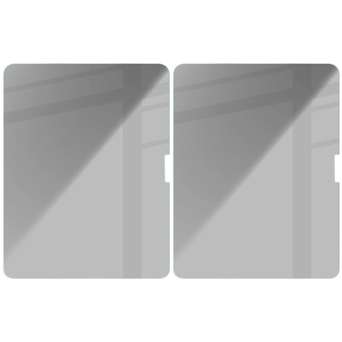Gehärtetes Glas mit Privatschutzfilter für iPad Air 13" M4/M3/M2, Bizon Glass Tab Clear Shadow Duo, getönt