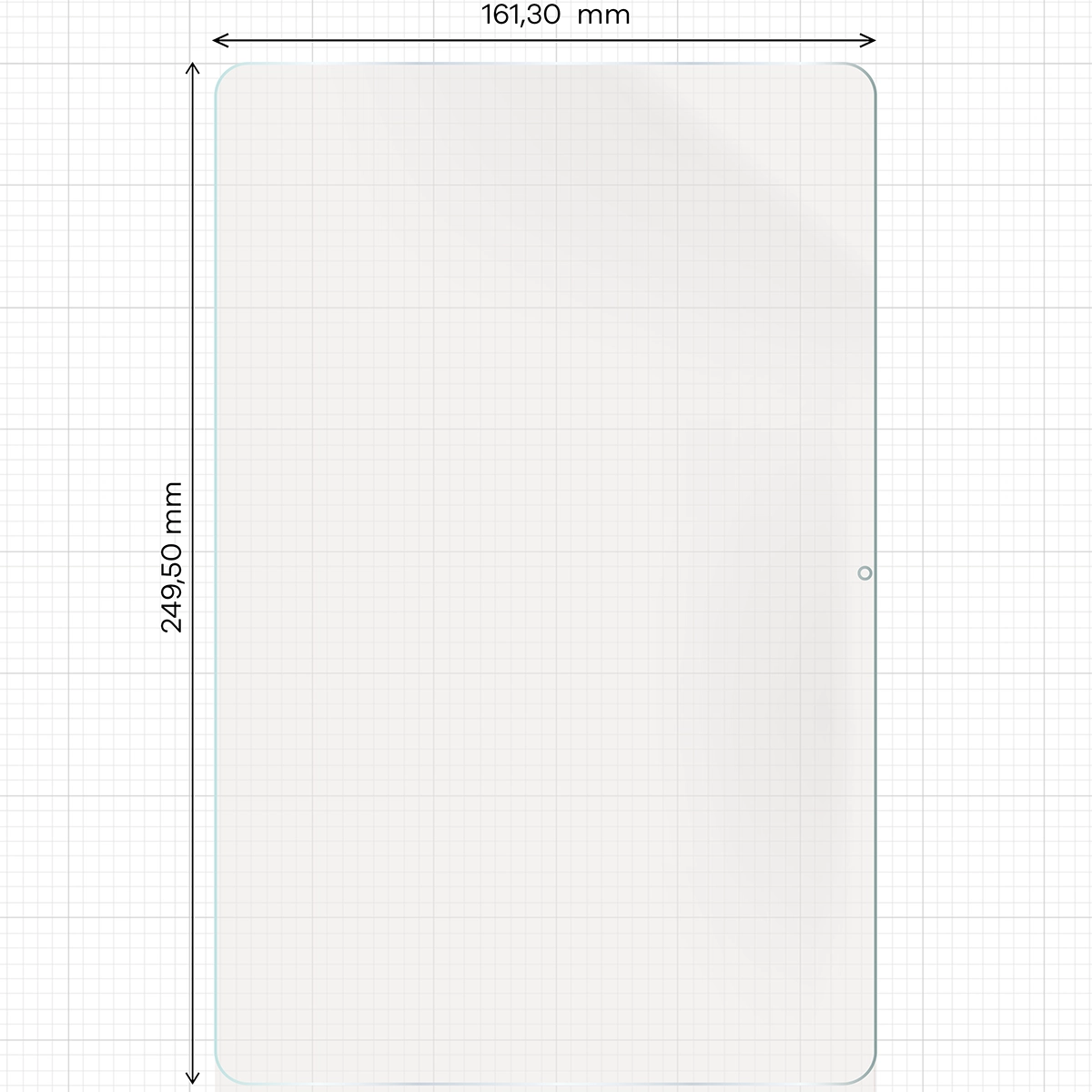 Matte Folie für Galaxy Tab S11, Bizon Tab Film Sun, 1 Stück