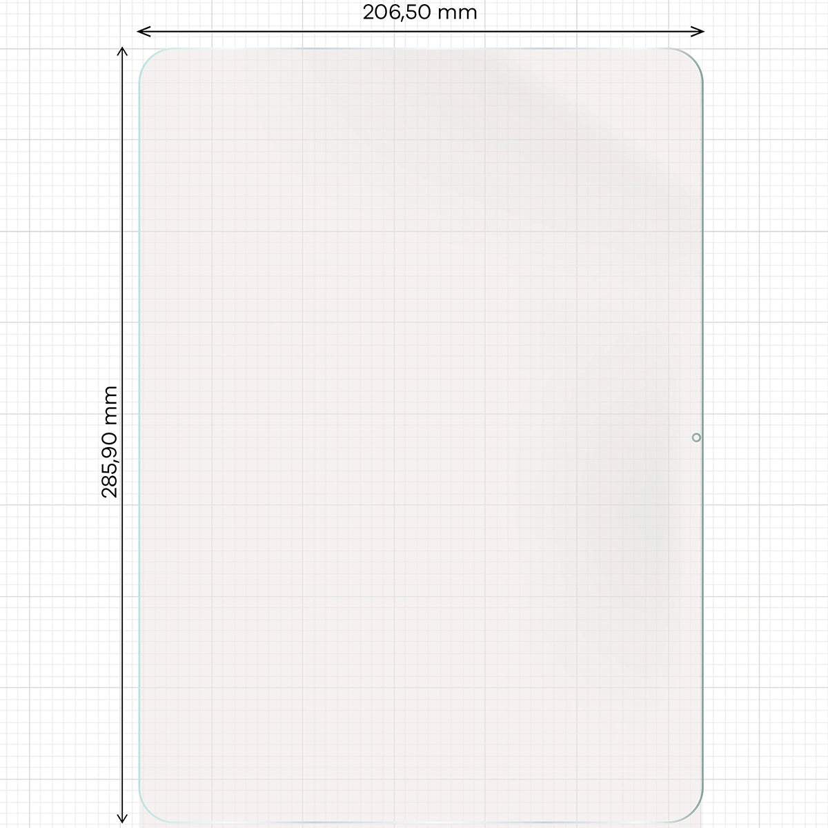 Matte Folie für OnePlus Pad 3, Bizon Tab Film Sun Duo, 2 Stück