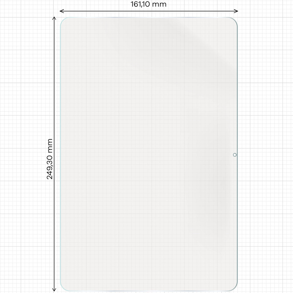 Matte Folie für Xiaomi Redmi Pad 2, Bizon Tab Film Sun Duo, 2 Stück