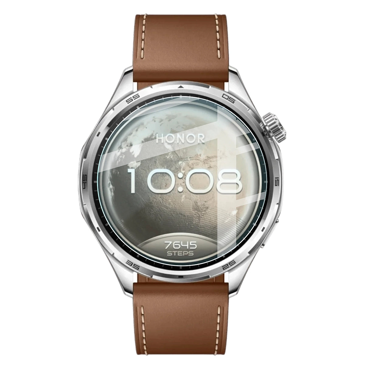 Gehärtetes Glas für Honor Watch 6 / 6 Plus, Bizon Watch Glass Clear, (2/5)