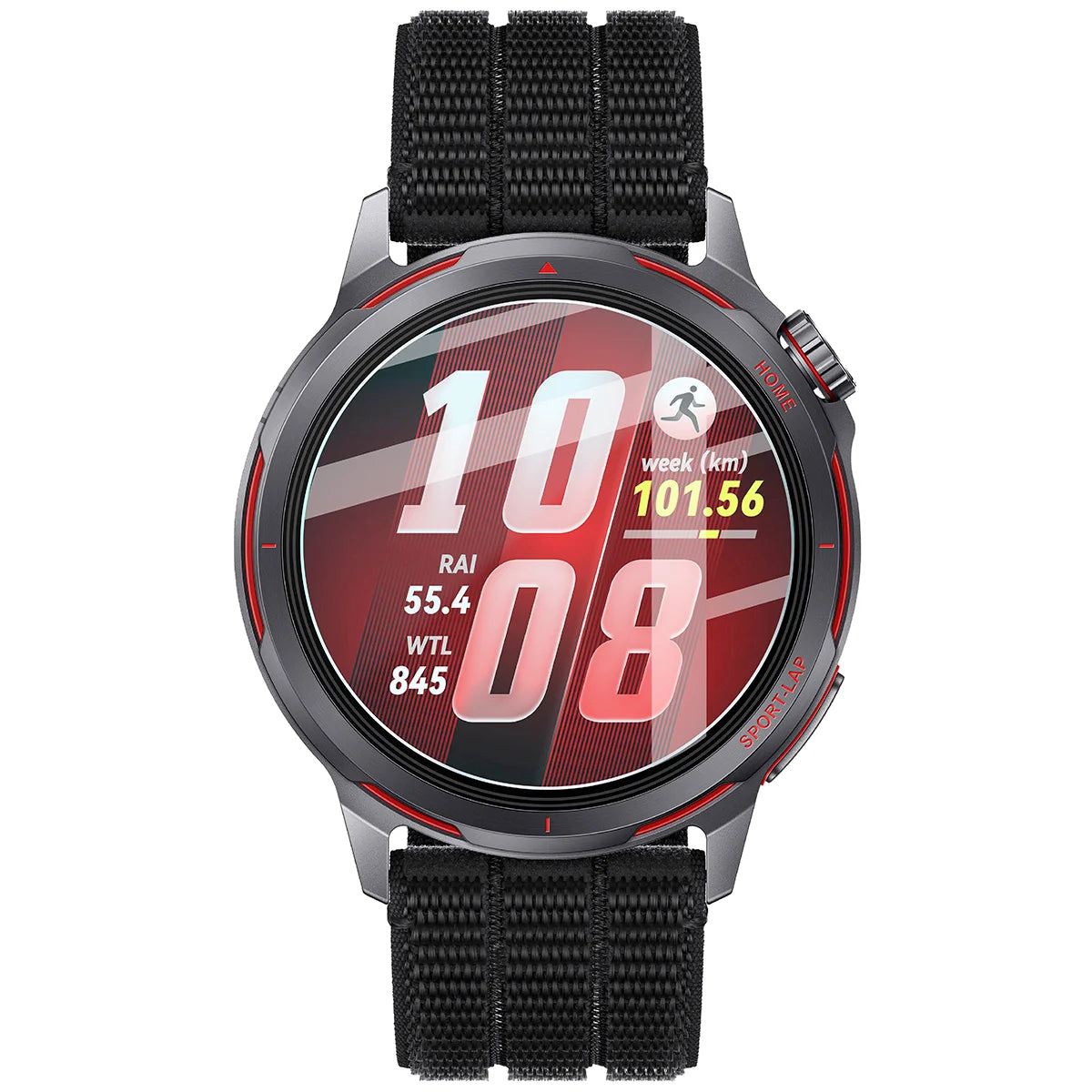 Gehärtetes Glas für Huawei Watch GT Runner 2, Bizon Glass Watch Clear, Transparent