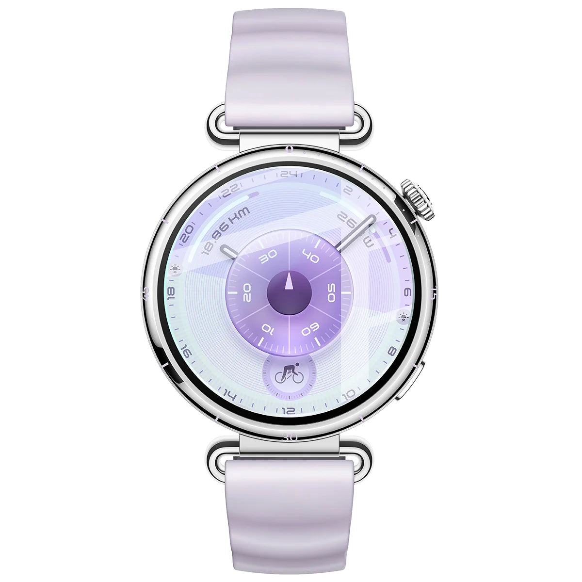 Gehärtetes Glas für Huawei Watch GT6 41 mm, Bizon Glass Watch Clear, Transparent