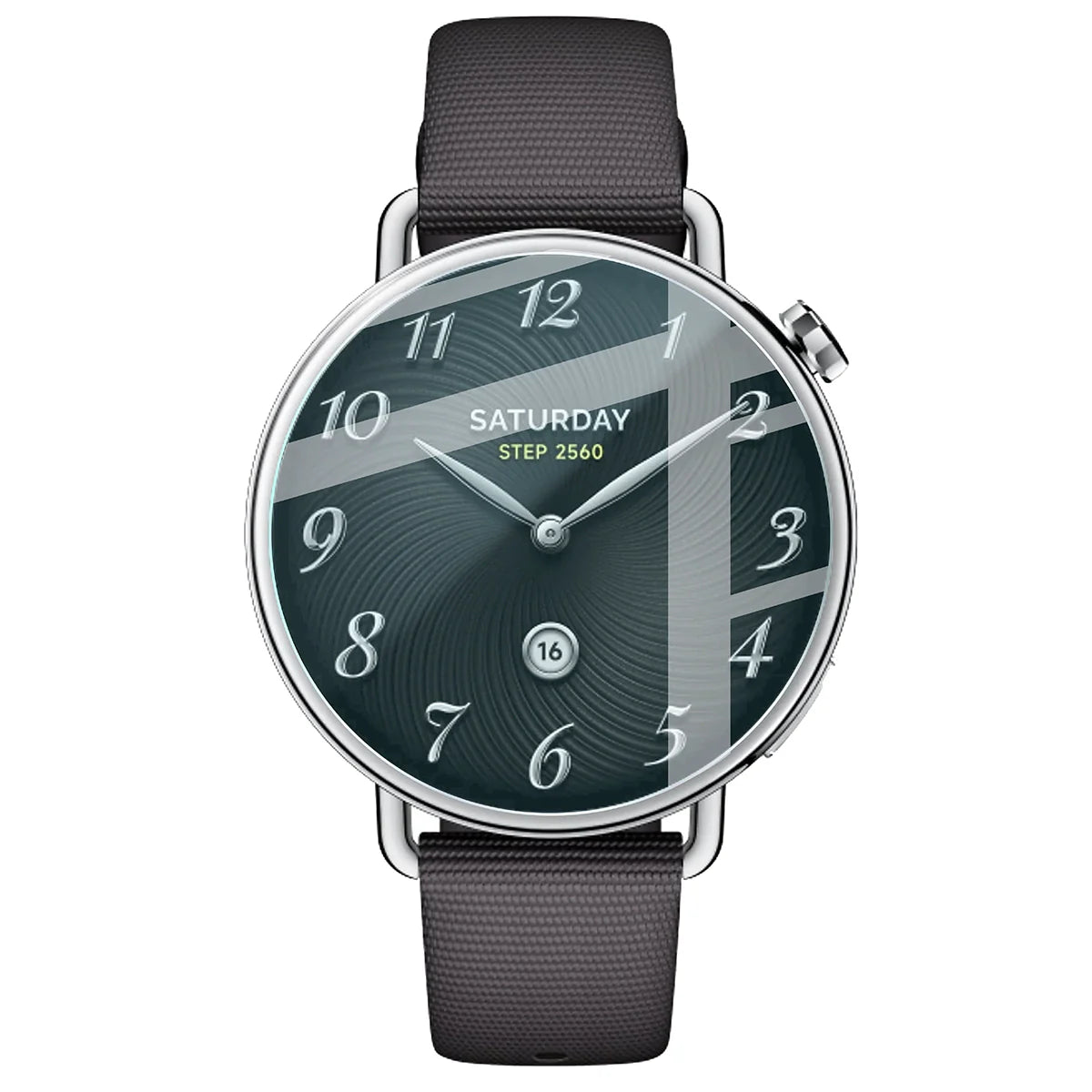 Gehärtetes Glas für Xiaomi Watch S4 41 mm, Bizon Glass Watch Clear, Transparent