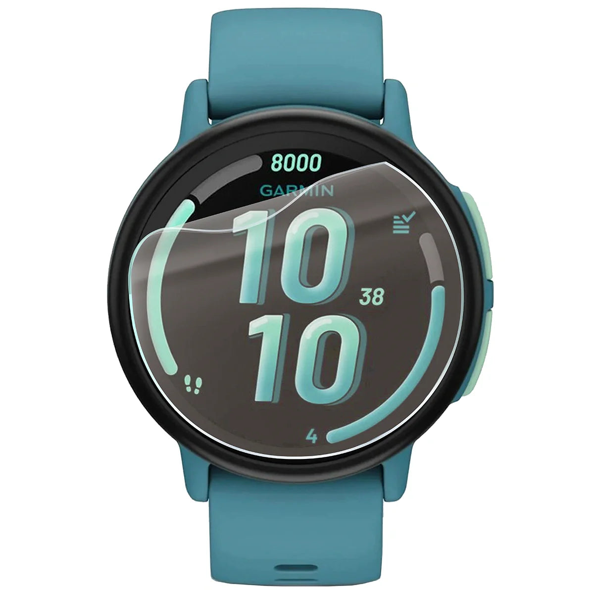 Matte Folie für Garmin Bounce 2, Bizon Watch Film Sun, 1 Stück