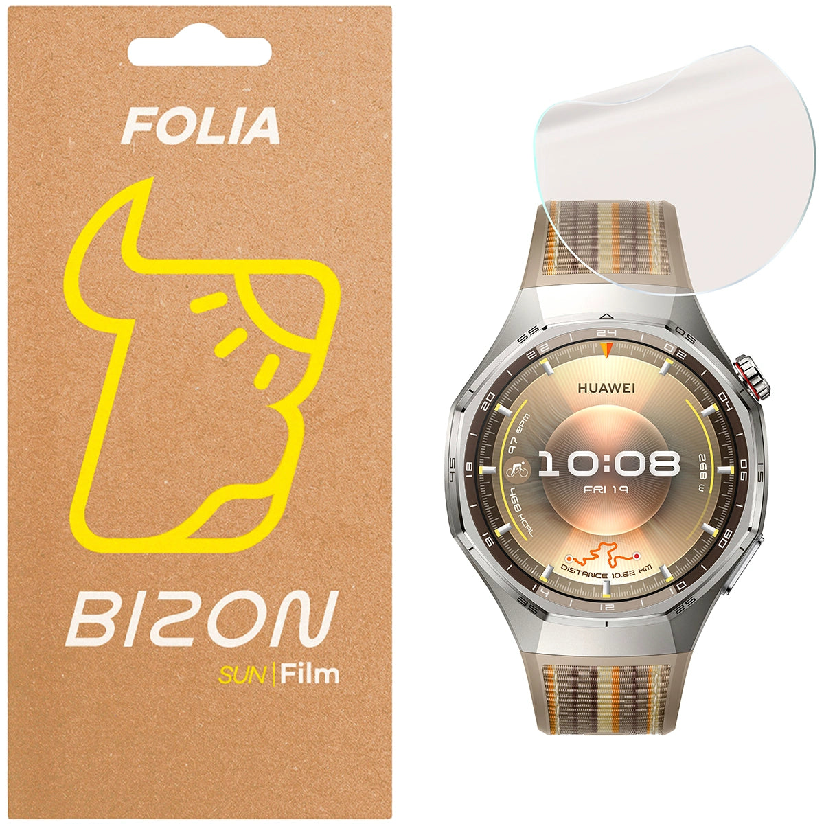 Matte Folie für Huawei Watch GT6 Pro 46 mm, Bizon Watch Film Sun