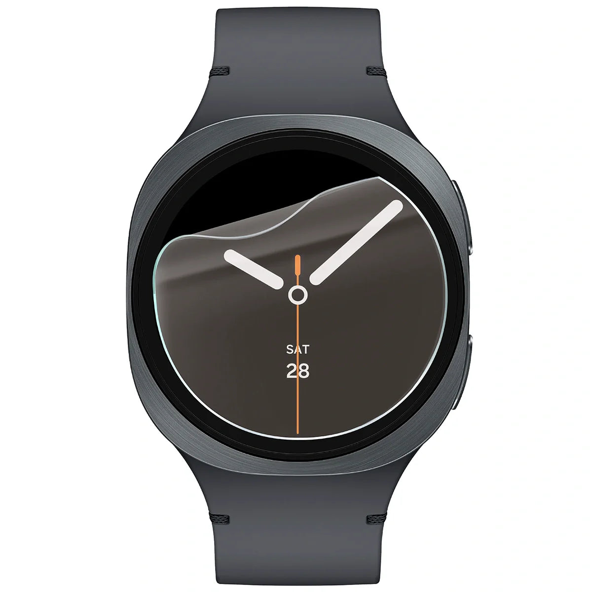 Matte Folie für Galaxy Watch 8 40 mm, Bizon Watch Film Sun Duo, 2 Stück