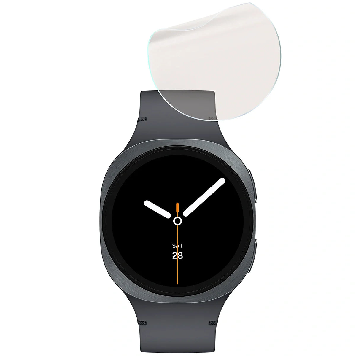 Matte Folie für Galaxy Watch 8 40 mm, Bizon Watch Film Sun Duo, 2 Stück