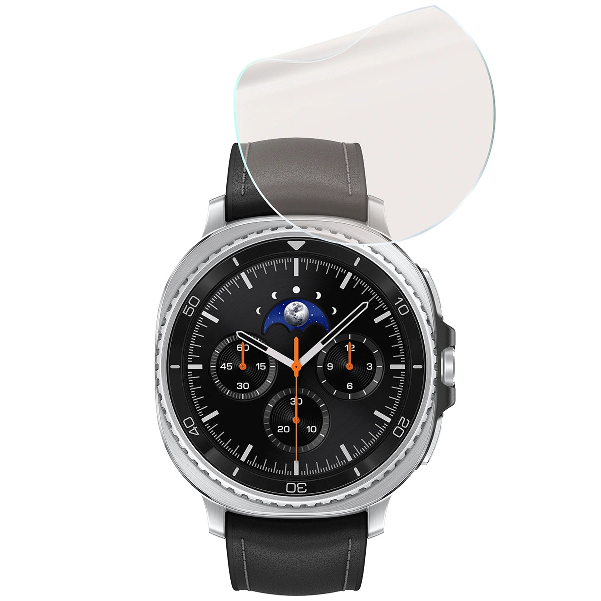 Matte Folie für Galaxy Watch 8 Classic 46 mm, Bizon Watch Film Sun Duo, 2 Stück