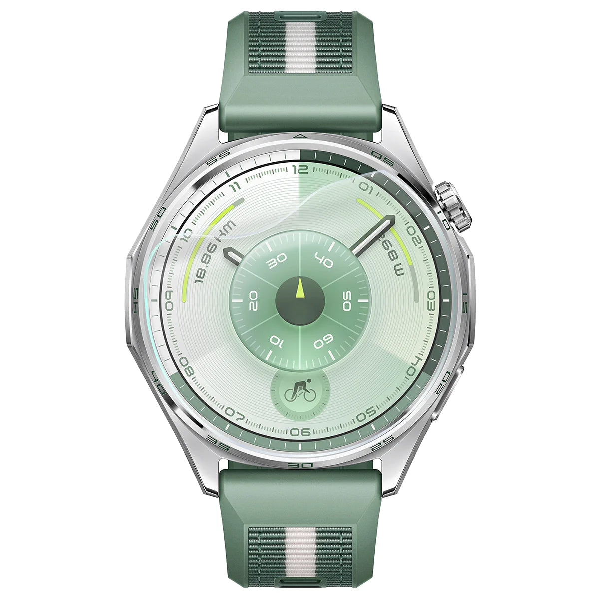 Hydrogel Folie für den Bildschirm für Huawei Watch GT6 46 mm, Bizon Watch Film Hydrogel Duo, 2 Stück